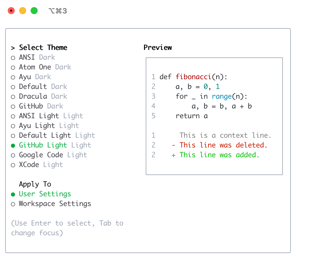 GitHub Light 主题